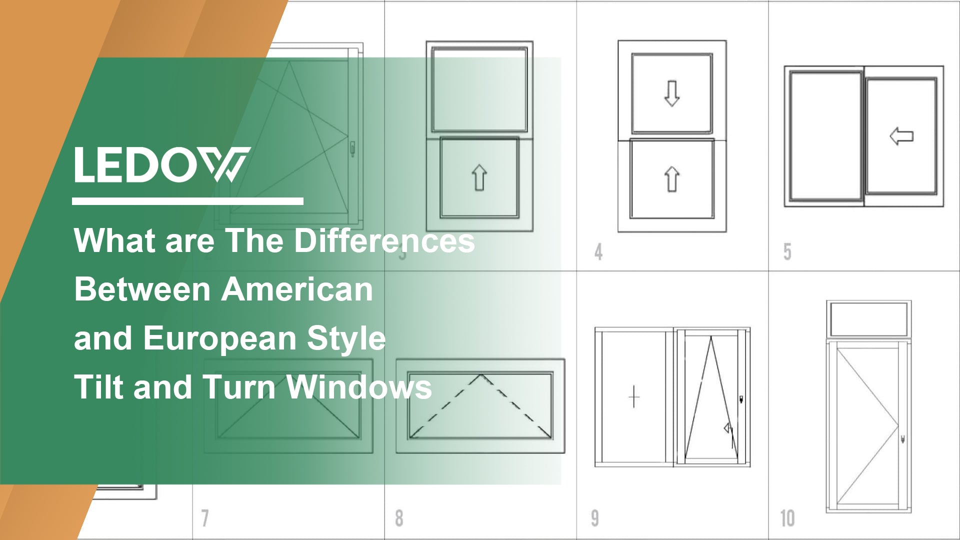 What are The Differences Between American and European Style Tilt and Turn Windows?