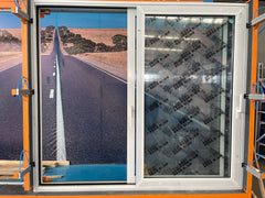 LVDUN Aluminium Heavy duty Lift and slide doors 2 panel with Insulating Tempered Glass double glazing