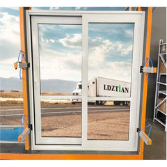 LVDUN 96x96 sliding glass door narrow frame aluminum windows