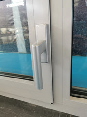 LVDUN  European Style Standard Double Glass Aluminum Casement Window And Fixed Window With Screen