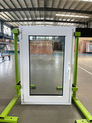 Latest design aluminum alloy french door and window minimal slim frame tilt and turn window