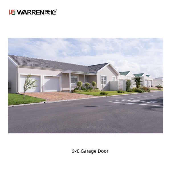 Warren 6x8 Electric Roll Up Garage Doors Modern Garage Door for Sale