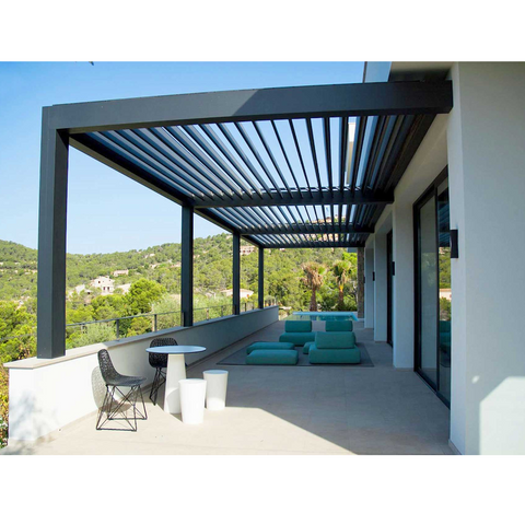 Warren 12x20 waterproof pergola for patio aluminum canopy