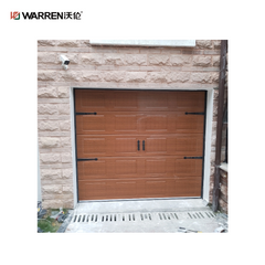 Warren 9x14 Black and Glass Garage Door With Windows for Home