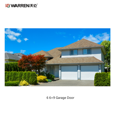 Warren 6 6x9 New Automatic Garage Door With Garage Windows Aluminum