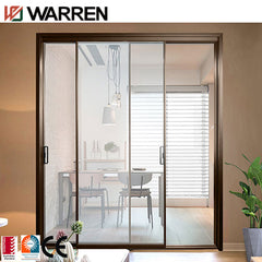 Door aluminum interior doors sliding window fitting slide door system