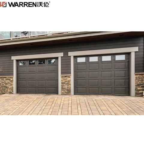 Warren 9x8 Garage Door 8x7 Garage Doors Used Garage Door Black Aluminum Modern Steel