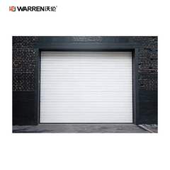 Warren 4x6 Black Frosted Glass Garage Door With Side Window for Sale
