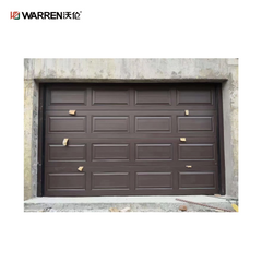 Warren 10x9 Modern Double Garage Door Exterior Door With Windows