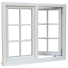 LVDUN High Quality Fancy Design UPVC window Sliding pvc window