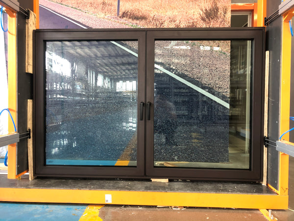 LVDUN 60 x 80 sliding patio door narrow frame aluminum windows
