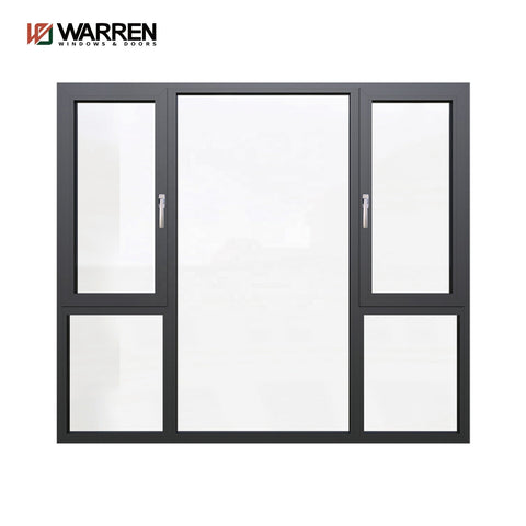 Warren hot sale soundproof casement window aluminum profile windows and door for house