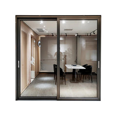 LVDUN Waterproof aluminum sliding glass bedroom doors