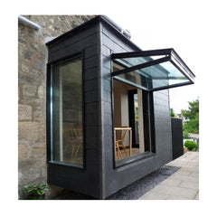 LVDUN American Latest Window Design Dark Single Glass Aluminum Up Down Windows Foldup Folding Door Window