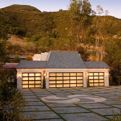 LVDUN Pu Foam Infilled Overhead Garage Door