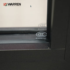 Warren Thermal Break Double Large Glass Sliding Door Aluminum Sliding Door 6060-T66 Aluminium Sliding Windows And Doors