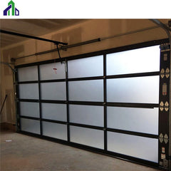 LVDUN China manufacturer automatic large auto  motorized bifold sectional garage door