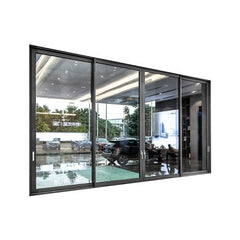 Warren Best quality aluminium window and door frames with glass fans for horizontal sliding doors