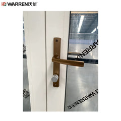 Warren 24 Inch French Doors Front Door With Oval Glass Bathroom Doors Waterproof Patio Double