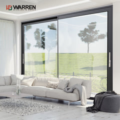 Warren exterior 106*58 thermal break aluminium sliding door fashion design hot sale
