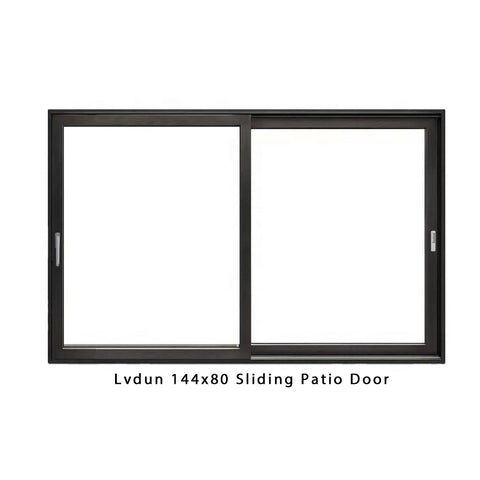 LVDUN 144 x 80 12ft Sliding Glass Patio Door for sale