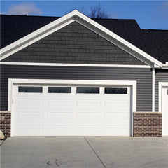 LVDUN Modern Industrial Overhead garage door wrougth iron garage door