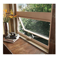 LVDUN Best Price High Quality Wholesale Cheap French Vertical Awning Aluminium Double Glazed Window