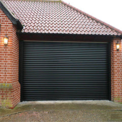 LVDUN modern aluminum glass garage door steel garage door