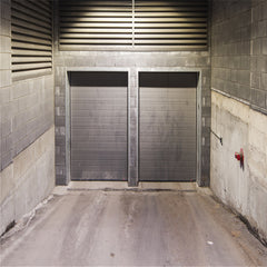 LVDUN Aluminum alloy material frosted glass modern garage automatic door
