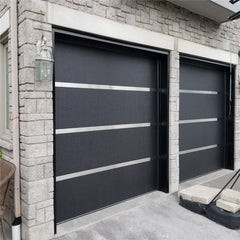 LVDUN Aluminum garage door with automatic door lock garage door