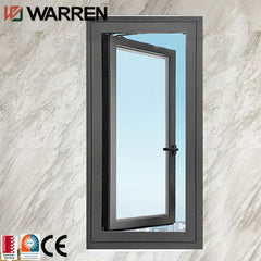 Fashion aluminum louver toilet casement window