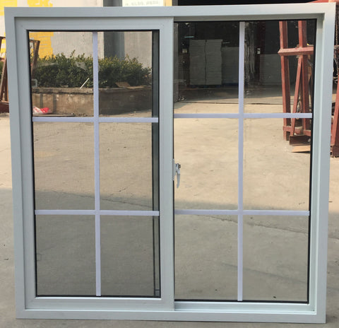 Durable Quality Bathroom Used Customized PVC Sliding Window Designs With Frosted Glass