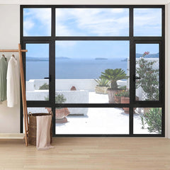 LVDUN  pictures aluminum glass casement window and door