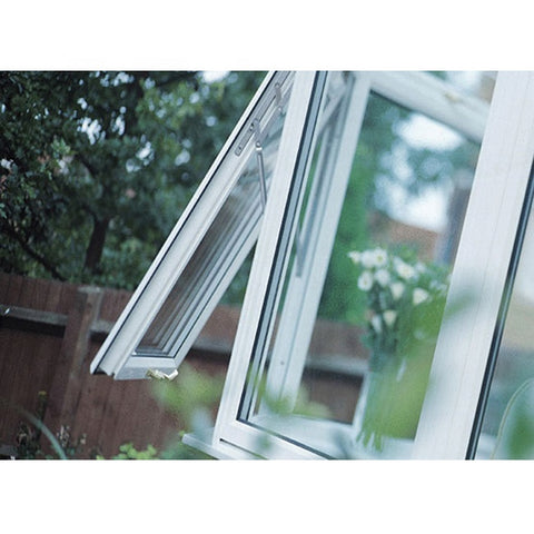 LVDUN Residential White Aluminium Windows Double Glass Price Retractable Window Awning Aluminium Window Systems