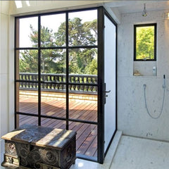 LVDUN Steel internal door iron window grill design wrought iron door