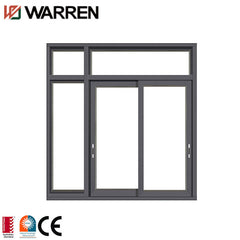 3 tracks sliding window aluminum slide and swing windows