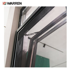 Warren San Francisco aluminum casement windows with thermal break profile French price of impact resistant windows
