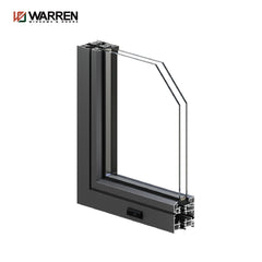 Popular Style Security Slim Frames Black For Metal Door And Windows Sliding Windows