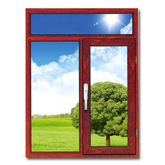 LVDUN Factory Price Windproof Heat Transfer Printing Paper Aluminum Frame Casement Window