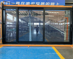 LVDUN China Door Multi-Track Manufacture double pane Low-E glass warm edge spacer sliding exterior House patio doors OOX