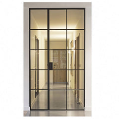 LVDUN Yingkang 2021 wpc pvc pintu door french puertas waterproof bathroom door for interior