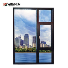 Warren promotion 6060-T6 aluminum extrusion casement window double glazed windows discount