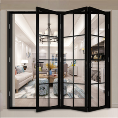 LVDUN Thermal Break Aluminium Bifold Accordion Winnipeg Best Price Bi Folding Doors