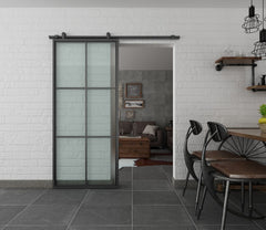 LVDUN European Iron And Glass Double Casement Windshield Entry Door