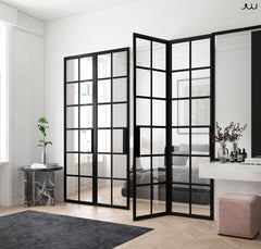 LVDUN Best selling cheap price wrought iron french door