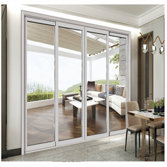 LVDUN Aluminum Sliding Door  USA Standard Wholesale Hotel Best Aluminums Sliding Doors With Tempered Aluminum Telescopic Sliding Door