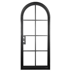 LVDUN latest main gate designs china steel front door for residential low prices