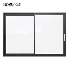 Warren Multi Color Option Aluminium Sliding Door Aluminium Brown Color Simple Sliding Window