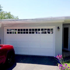 LVDUN electric garage doors prices customized classic aluminum automatic garage door
