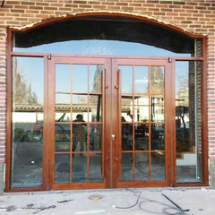 LVDUN round aluminum windows thermal break aluminum window